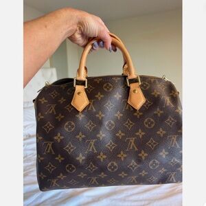 Louis Vuitton Brown Monogram Shoulder Bag